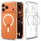 Spigen iPhone 17 Pro Cover Ultra Hybrid MagFit Clear White