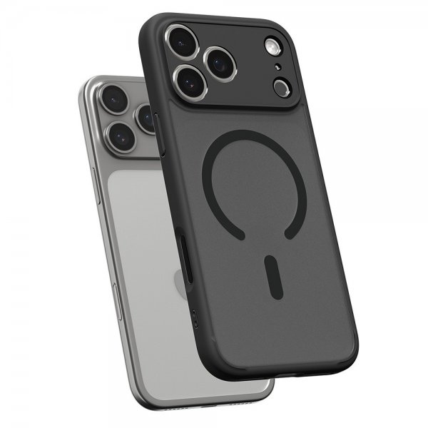 Spigen iPhone 17 Pro Cover Ultra Hybrid MagFit Frost Black