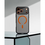 Spigen iPhone 17 Pro Cover Ultra Hybrid MagFit Frost Black Orange
