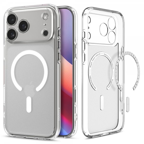 Spigen iPhone 17 Pro Cover Ultra Hybrid MagFit Frost White