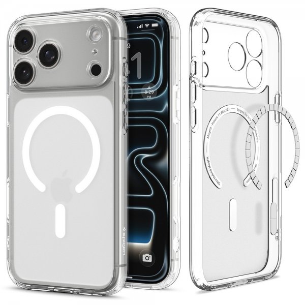 Spigen iPhone 17 Pro Cover Ultra Hybrid MagFit Frost White