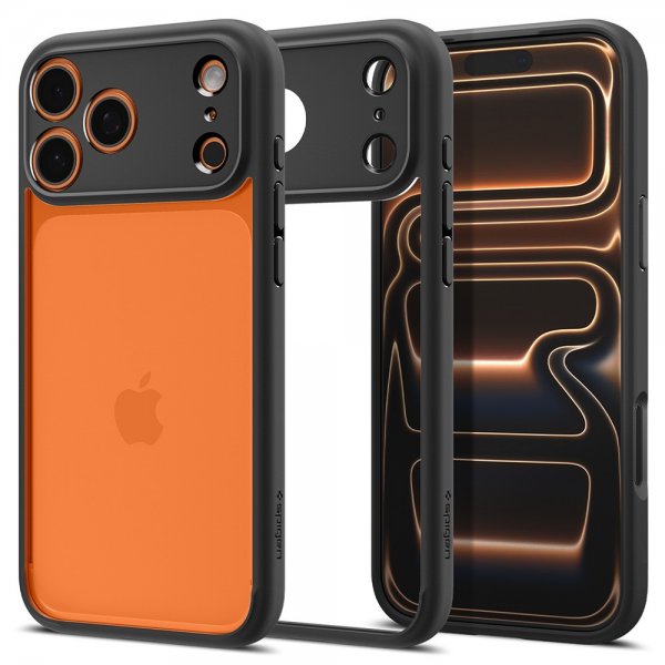 Spigen iPhone 17 Pro Cover Ultra Hybrid Mat Sort