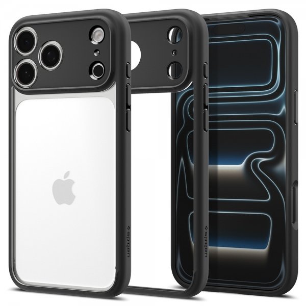 Spigen iPhone 17 Pro Cover Ultra Hybrid Mat Sort