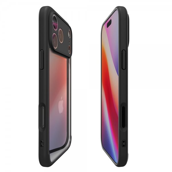 Spigen iPhone 17 Pro Cover Ultra Hybrid Mat Sort