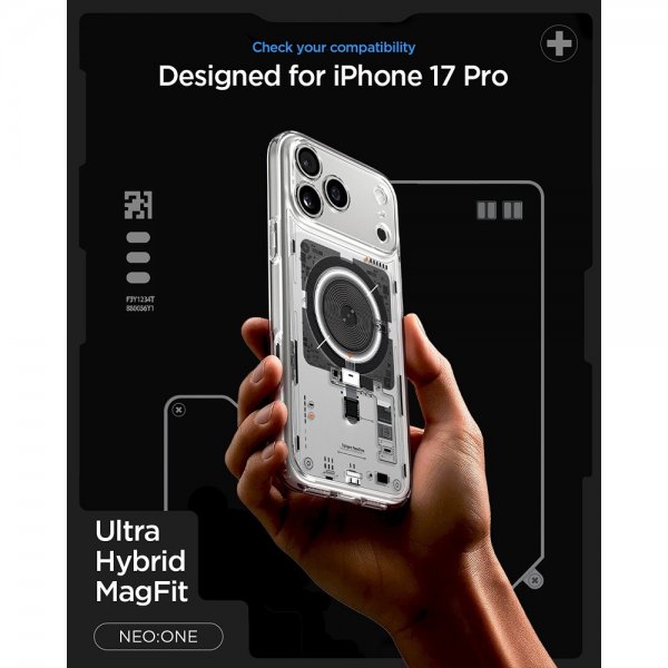 Spigen iPhone 17 Pro Cover Ultra Hybrid Neo One MagFit