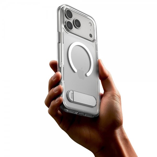 Spigen iPhone 17 Pro Cover Ultra Hybrid S MagFit Clear White