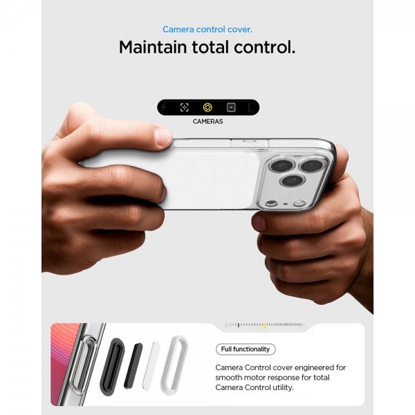 Spigen iPhone 17 Pro Cover Ultra Hybrid T MagFit Glossy White