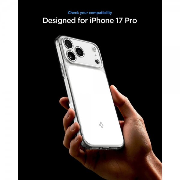 Spigen iPhone 17 Pro Cover Ultra Hybrid T MagFit Glossy White