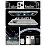 Spigen iPhone 17 Pro Cover Ultra Hybrid T MagFit Glossy White