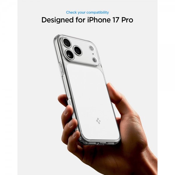 Spigen iPhone 17 Pro Cover Ultra Hybrid T MagFit Glossy White