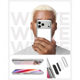 Spigen iPhone 17 Pro Cover Ultra Hybrid T MagFit Glossy White