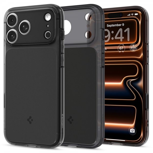 Spigen iPhone 17 Pro Cover Ultra Hybrid T MagFit Mat Sort