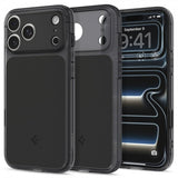 Spigen iPhone 17 Pro Cover Ultra Hybrid T MagFit Mat Sort