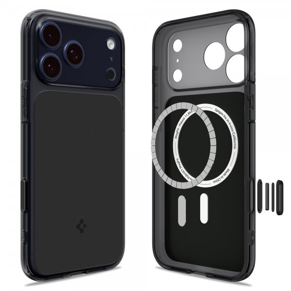 Spigen iPhone 17 Pro Cover Ultra Hybrid T MagFit Mat Sort