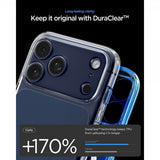 Spigen iPhone 17 Pro Cover Ultra Hybrid T MagFit Mat Blå