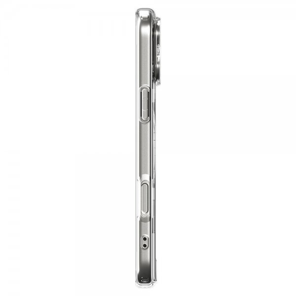 Spigen iPhone 17 Pro Cover Ultra Hybrid Zero One MagFit Natural Titanium