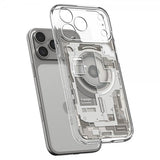 Spigen iPhone 17 Pro Cover Ultra Hybrid Zero One MagFit Natural Titanium