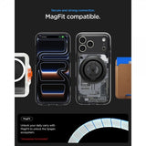 Spigen iPhone 17 Pro Cover Ultra Hybrid Zero One MagFit Sort