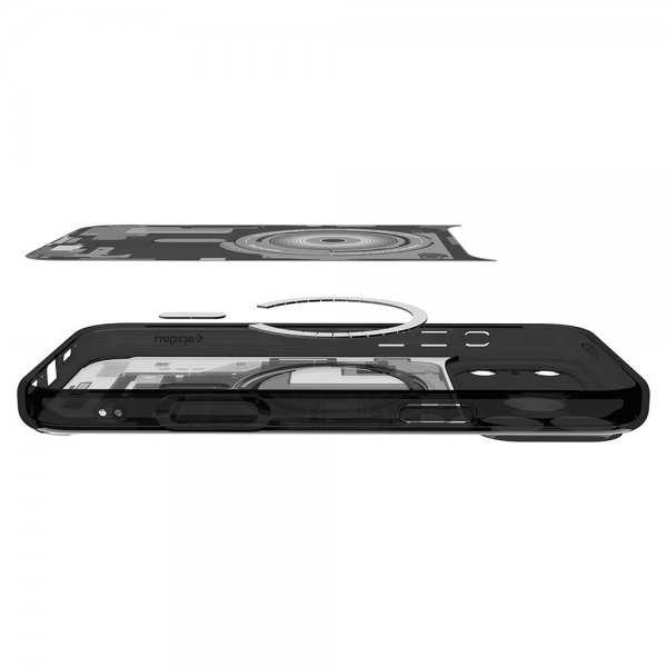 Spigen iPhone 17 Pro Cover Ultra Hybrid Zero One MagFit Sort