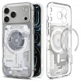 Spigen iPhone 17 Pro Cover Ultra Hybrid Zero One MagFit Hvid
