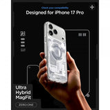 Spigen iPhone 17 Pro Cover Ultra Hybrid Zero One MagFit Hvid