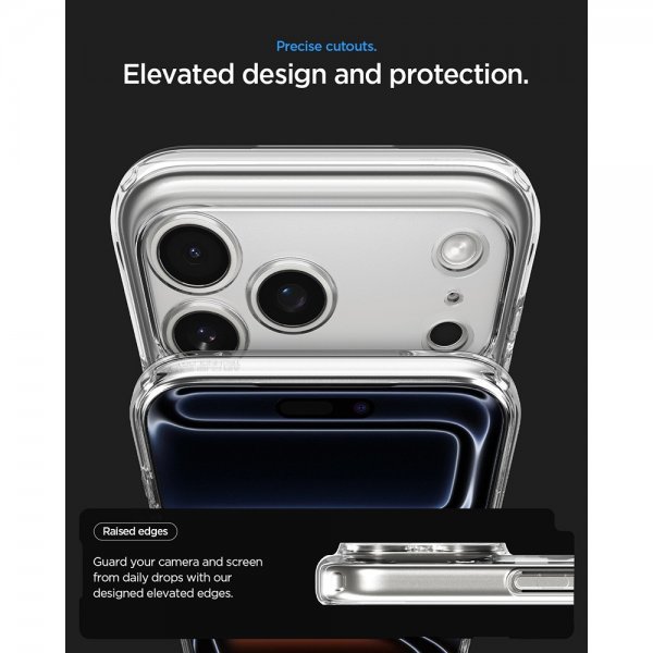Spigen iPhone 17 Pro Cover Ultra Hybrid Zero One MagFit Hvid