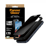 PanzerGlass iPhone 17 Pro Skærmbeskyttelse Ultra-Wide Fit Privacy EasyAligner