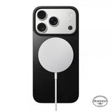 Nomad iPhone 17 Pro Skin Mag Leather Back Sort