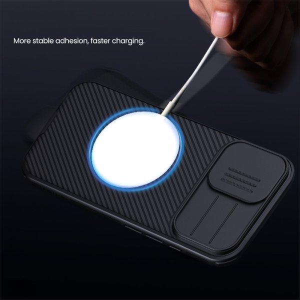 Nillkin iPhone 17 Cover CamShield Pro MagSafe Sort