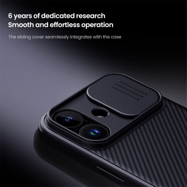 Nillkin iPhone 17 Cover CamShield Pro MagSafe Sort