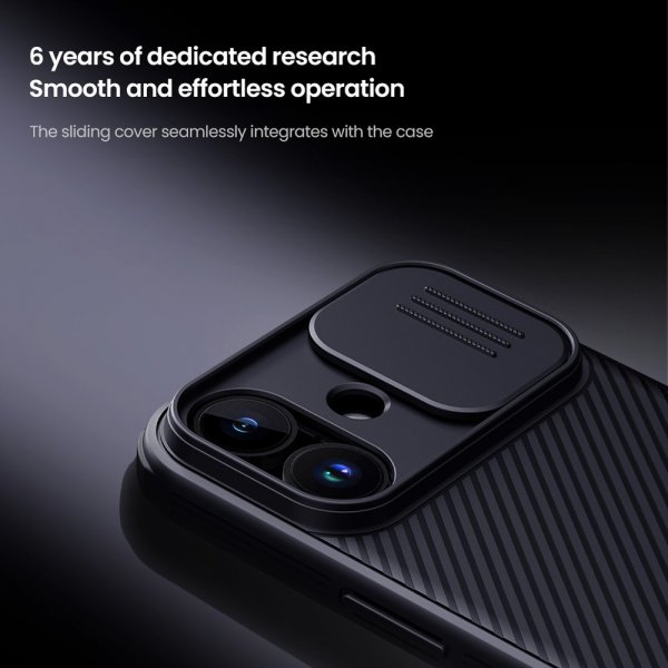 Nillkin iPhone 17 Cover CamShield Pro Sort