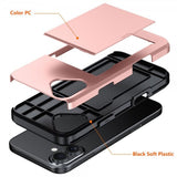 iPhone 17 Cover Card Slide Blå