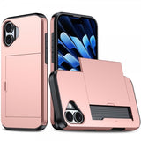 iPhone 17 Cover Card Slide Rosaguld