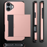iPhone 17 Cover Card Slide Rosaguld