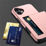 iPhone 17 Cover Card Slide Rosaguld