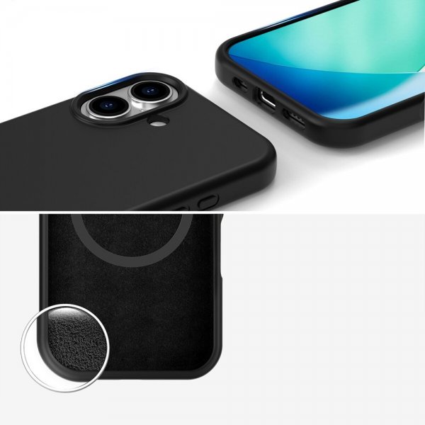 4smarts iPhone 17 Cover Cupertino MagSafe Sort