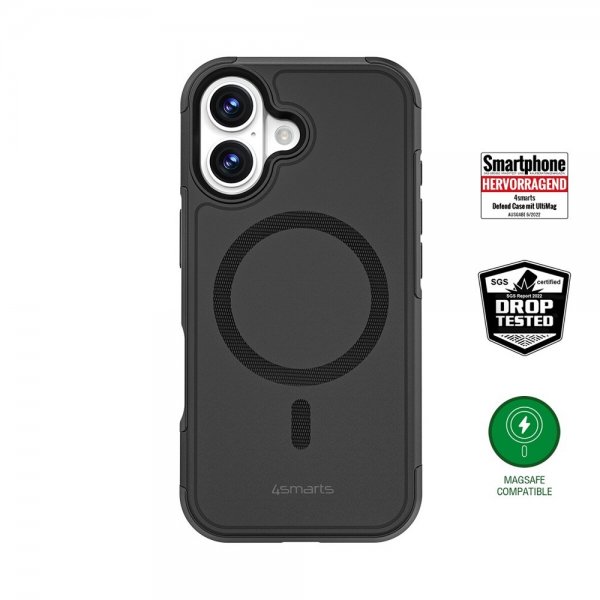 4smarts iPhone 17 Cover Defend Case Ultimag Sort
