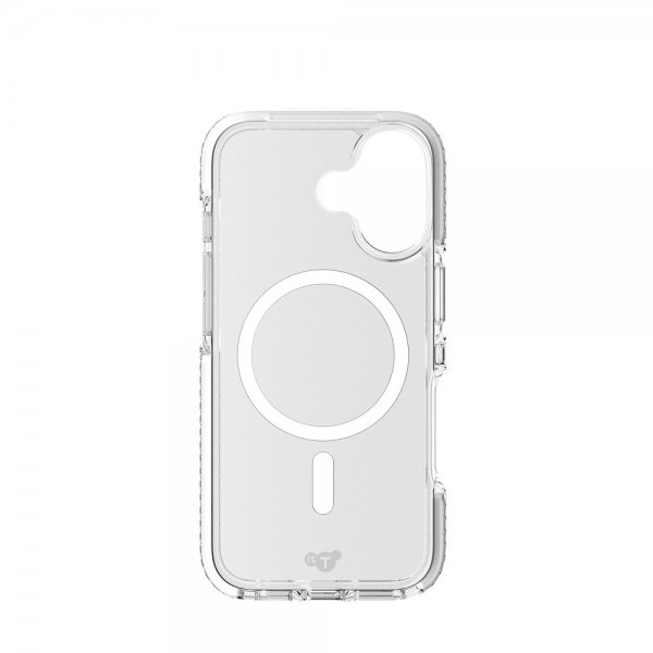 Tech21 iPhone 17 Cover EvoCrystal MagSafe Metallic Silver