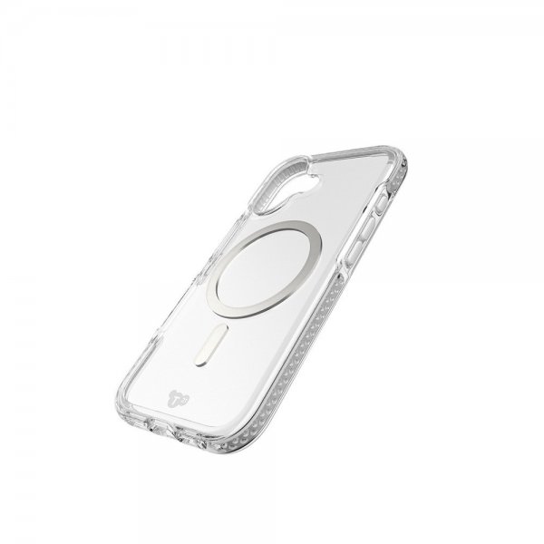 Tech21 iPhone 17 Cover EvoCrystal MagSafe Metallic Silver