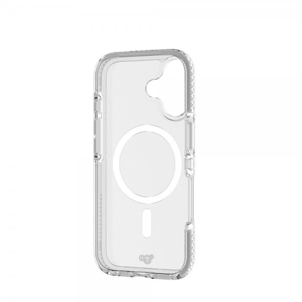 Tech21 iPhone 17 Cover EvoCrystal MagSafe Metallic Silver