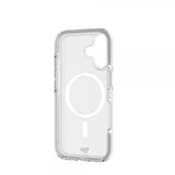 Tech21 iPhone 17 Cover EvoCrystal MagSafe Metallic Silver