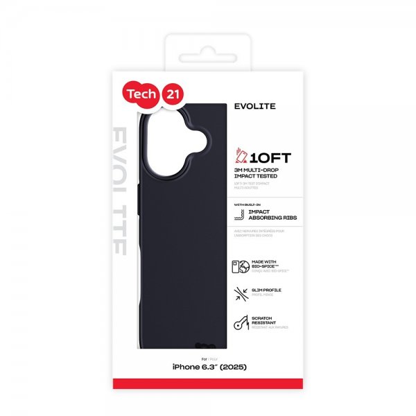 Tech21 iPhone 17 Cover EvoLite Sort