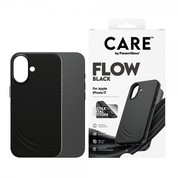 CARE by PanzerGlass iPhone 17 Cover Flow MagSafe Sort