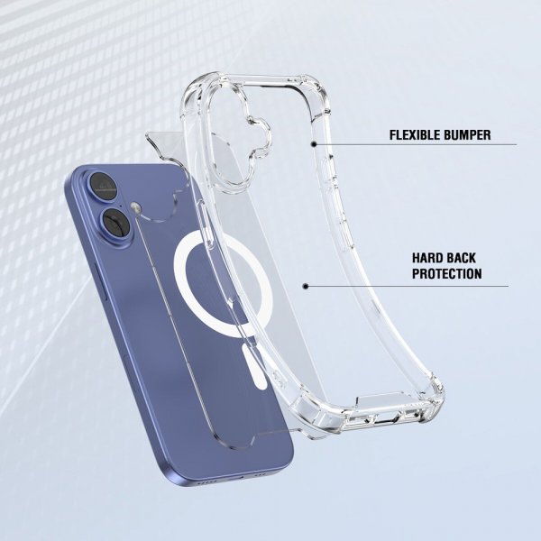 4smarts iPhone 17 Cover Ibiza MagSafe Transparent
