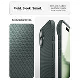 Spigen iPhone 17 Cover Liquid Air Abyss Green