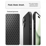 Spigen iPhone 17 Cover Liquid Air Mat Sort