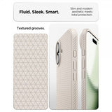 Spigen iPhone 17 Cover Liquid Air Natural Titanium