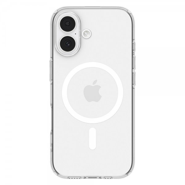 Spigen iPhone 17 Cover Liquid Crystal MagFit Clear White
