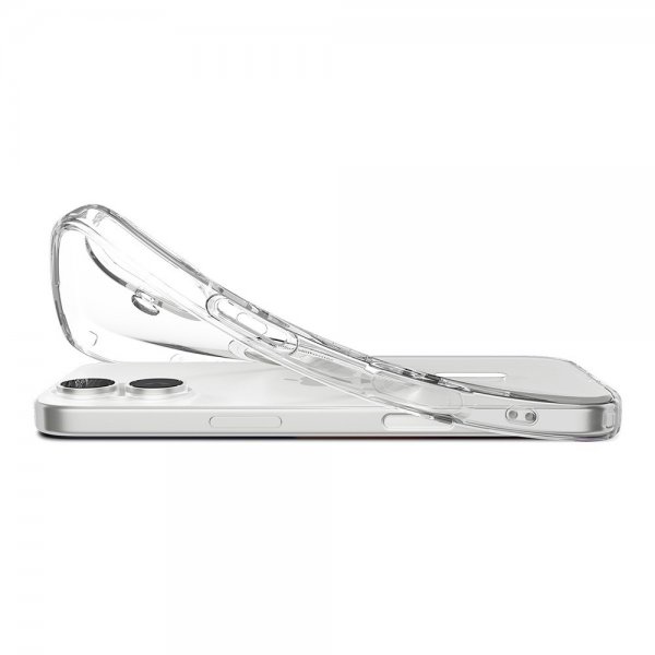 Spigen iPhone 17 Cover Liquid Crystal MagFit Clear White