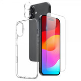 Northjo iPhone 17 Cover med Skærmbeskyttelse og Kamerabeskyttelse 3-i-1